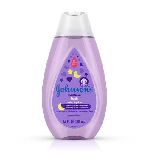 Johnsons Bedtime Baby Bath Paraben and Sulfate Free USA 200ml